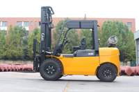 Forklift Dual Fuel Berkinerja Tinggi LPG Bensin 3 Ton 5 Ton 7 Ton untuk Logistik dan Industri
