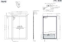 Modul LCD IPS TMMK Resolusi Tinggi 12 Inci 1200x2000 380 Nits MIPI 51 PIN Layar Tertanam Instrumen Profesional HMI