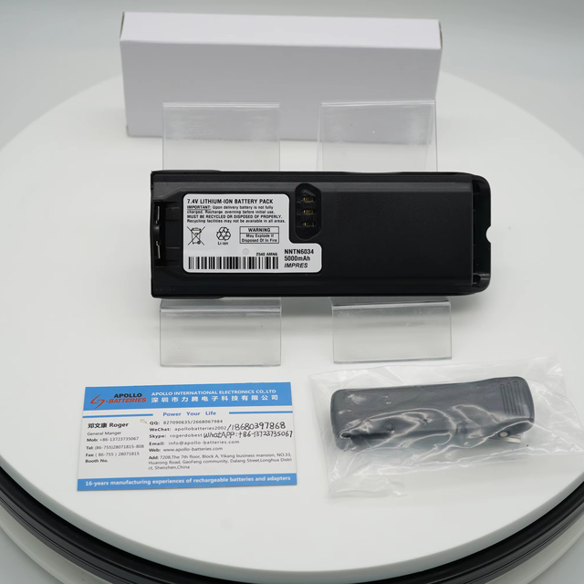 NNTN6034 Battery 5000 Mah for Motorola XTS3000 XTS5000 MTP300 Radio with IMPRES