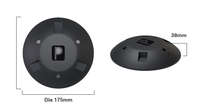 Capteur de détection géomagnétique sans fil LoRaWAN pour véhicules, détecteur d'occupation de parking IoT pour la gestion intelligente du stationnement