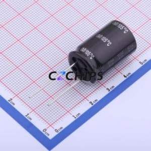 ตัวเก็บประจุอิเล็กโทรไลต์อะลูมิเนียมแบบ Through-Hole รุ่น NFA 160V 220UF 16*25 ขนาด D16xL25 มม. ค่าความคลื่นความถี่ 813mA-120Hz ความคลื่นความถี่ 20% - Product Image 2