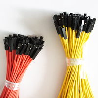 عدة إلكترونية كابل Breadboard pont ذكر أنثى سيليكون dubcable 1P