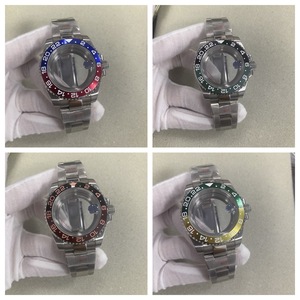 Boîtier et bracelet de montre en acier inoxydable 904L CNC en gros, personnalisés, mécaniques, 10 ATM, GMT, Sub, NH34, NH35, NH36, 8215, <span class=keywords><strong>ETA</strong></span> <span class=keywords><strong>2824</strong></span> - Product Image 3