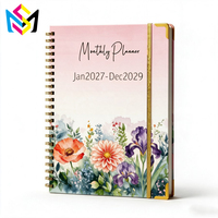Carnet à spirale en papier épais de qualité supérieure avec logo personnalisé, service OEM pour la vente en gros aux fournisseurs scolaires et de bureau