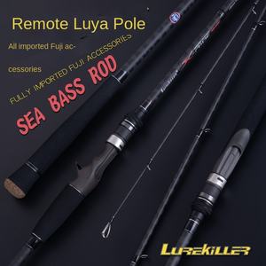Lure killer Carbon Langstrecken-Shore-Wurfs tange 2,7/2,9 Meter Cocked Luya Rod 2 EVA-Pistole mit geradem Griff für das Fischen auf See barsch - Product Image 3
