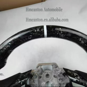 Explosive New Products Perforated Leather Forged Carbon Fiber Grip Steering <b>Wheel</b> for Ford Mustang Car Steering <b>Wheel</b> - Product Image 6