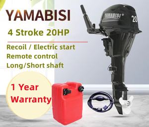 Benzinli 4 Zamanlı Su Soğutmalı 20HP Deniz Dıştan Takma Motoru Balıkçı Teknesi İçin - Product Image 3