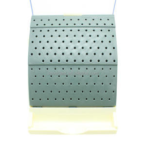 Çekmece tipi 142 delik çapak kutusu kılıf plastik kiti otoklav/sıcak satış ucuz diş burs tutucu 142 delik - Product Image 4