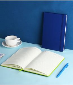 Personalized Customizable <b>A5</b> Pu Leather <b>Notebook</b> Business Cheap Bulk Printed Binding Elastic Strap Book With Custom Logo - Product Image 3