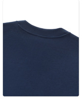 T-shirt britannique Henry Small à col en V et manches courtes avec boutons contrastants et manches courtes extensibles pour homme