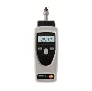 เครื่องวัดความเร็วรอบแบบสองฟังก์ชัน Testo 470 รุ่นดั้งเดิม ขายดี พร้อมโหมดวัดด้วยแสงและโหมดสัมผัส, 1~99999 รอบต่อนาที แบบออปติคอล และ 0.1~19999 รอบต่อนาที แบบสัมผัส, ความแม่นยำสูง 0.02% - Product Image 2