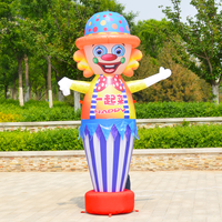 Mascotte gonflable géante de 3 m en tissu Oxford, personnage de dessin animé pour atelier de réparation automobile, publicité événementielle, résistante à l'eau