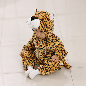 Tonwhar Venta caliente niño animal disfraz <span class=keywords><strong>para</strong></span> Halloween León disfraz bebé niños onesie mono - Product Image 2