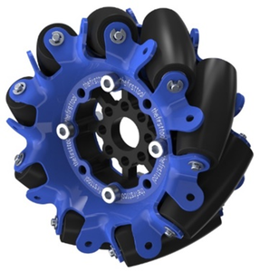 ล้อเมคานัมเหล็กขนาด 4 นิ้ว สำหรับหุ่นยนต์ STEM ใช้กับ REV WCP FTC FRC - Product Image 1