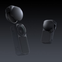 Capuchon d'objectif Insta360 X6 en silicone 32,4g, protection intégrale pour les deux objectifs 360, protection contre les chutes de 1,5m, compatible avec les protections d'objectif et les filtres ND, idéal pour les voyages, vente en gros