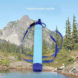 GANYU - Filtro de <span class=keywords><strong>Agua</strong></span> Personal Ligero de 1000L, Mini Pajita UF para Camping, 0.01 Micras, PVC+Plástico, Kit de Supervivencia al Aire Libre, <span class=keywords><strong>Agua</strong></span> de Emergencia - Product Image 6