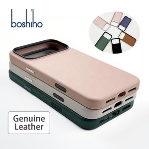 Bán buôn mới chính hãng da trường hợp điện thoại cho Iphone 17 Series Trường hợp bảo vệ Matte chống thả chống sốc điện thoại di động phụ kiện - Product Image 1