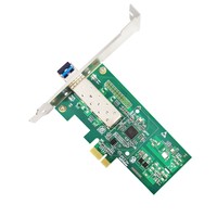 Adaptador de Red Óptico de 1G con un Solo Puerto SFP, PCI-E X1 con Chip Intel I210