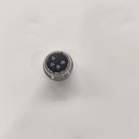 Conector Hembra Recto de 4 Pines M16 para Panel, Montaje Frontal en PCB, para Embalaje, Etiquetado y Logística