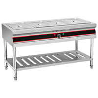 Fast-Food-Restaurant-Ausstattung / Speisenwärmer-Vitrine / Hotel-Buffet-Speisenwärmer