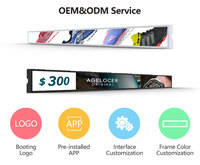 Pantalla LCD para Borde de Estante de 23.1 Pulgadas para Publicidad en Supermercados, Aeropuertos y Centros Comerciales con Función SDK OEM