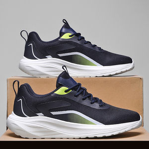 Zapatos Deportivos Casuales para Hombre, Cómodos, Antideslizantes, Acolchados, con Cordones, Diseño para Correr, Talla Grande, Malla Transpirable, Estilo para Caminar - Product Image 4