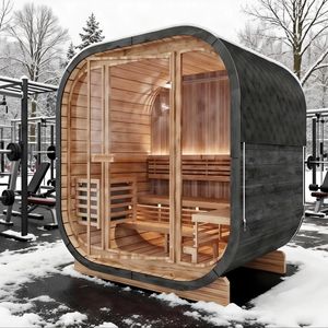 Cabine de sauna en cèdre rouge en gros - Personnalisation OEM/ODM, 4-5 personnes, Chauffage rapide 6kW, Nettoyage facile, Faible MOQ, Approvisionnement en vrac pour Gym/<span class=keywords><strong>SPA</strong></span>/Hôtel - Product Image 6