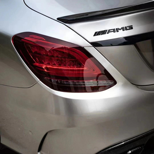 Wrapmaster 1.52*17m PET Matte Liquid Silver Auto Vinyl Car Wrapping Paper Car Vinyl <b>Wrap</b> Film - Product Image 4