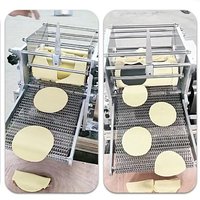 Machine automatique de fabrication de tortillas Machine de fabrication de tortillas en acier inoxydable de qualité alimentaire Machine électrique de fabrication de tortillas