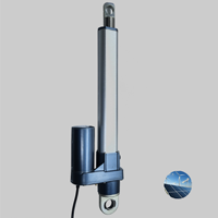Actionneur linéaire DC à forte poussée, 12V/24V, pour système de suivi solaire et automatisation industrielle