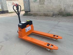 รถยกพาเลทไฟฟ้าแบตเตอรี่ลิเธียมอะลูมิเนียม - Product Image 5