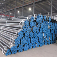 Tuyaux en acier au carbone noir sans soudure DN15-DN600 ASTM A106/API 5L Gr.B pour applications de chaudières, d'huiles et de structures, certifiés ISO 9001