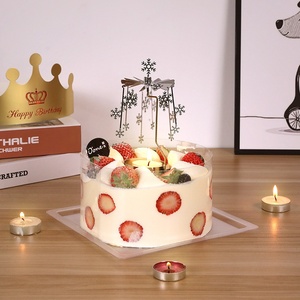 Petite tasse à thé INS, aromathérapie romantique, bougeoir rotatif à air chaud en acier inoxydable, modèle ZT001, cadeau d'affaires - Product Image 2