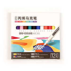 Marqueur <span class=keywords><strong>acrylique</strong></span> à pointe moyenne à base d'eau, <span class=keywords><strong>stylo</strong></span> marqueur de peinture <span class=keywords><strong>Posca</strong></span> - Product Image 3