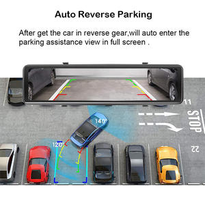 Carlover <span class=keywords><strong>4</strong></span> Lens Dash <span class=keywords><strong>Cam</strong></span> 4K Mirror Dashcam ADAS BSD WiFi Espejo retrovisor Cámara Dashcam para coche - Product Image 5