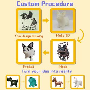 Jouet en caoutchouc doux gonflable coloré jouet OEM ODM plein d'entrain <span class=keywords><strong>animal</strong></span> trémie <span class=keywords><strong>animal</strong></span> <span class=keywords><strong>cerf</strong></span> sautant cheval jouet cheval - Product Image 4