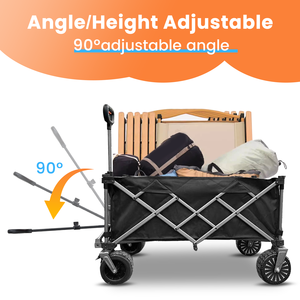 Chariot de pique-nique pliable 2026 avec batterie au lithium, chariot utilitaire de plage pliable, chariot de camping électrique - Product Image 2
