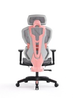 Ensemble chaise de gaming ergonomique et table avec lit inclinable, accoudoirs réglables et soutien lombaire pour la maison et le bureau
