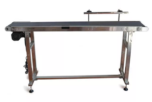 하이 퀄리티 스테인레스 스틸 산업용 컨베이어 벨트 기계 반자동 잉크젯 프린터 용 종이 목재 포장 - Product Image 5