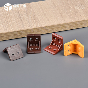 Shengyuan Plastic L-shaped Corner Bracket Cabinet Shelf Support Connector Right Angle Modern Minimalist Furniture Panel - Product Image 3