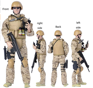 De plástico realista 12 ''militar soldados de las Fuerzas Especiales del Ejército de acción figuras de juego Digital - Product Image 3