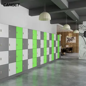 Kompakt laminat panel yüksek son modern tasarım ofis çalışan soyunma