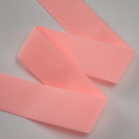 Bande élastique douce en polyamide double peluche de 20 mm, couleurs personnalisées, pour bretelles de soutien-gorge et lingerie confortable