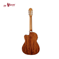 Guitare classique électrique à cordes en nylon à corps coupé mince avec EQ(AC171CE)
