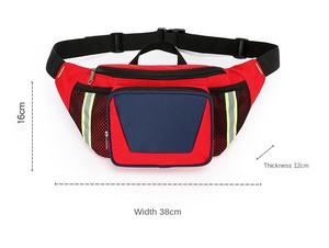 Paquete de primeros auxilios para la cintura Kit de rescate Paquete de cintura de salvavidas Kit médico portátil con tira reflectante Senderismo Camping - Product Image 6