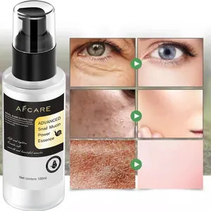 Ultra Clarifying Acne Treatment Face Oil Serum Paraben-Free Moisturizer Whitening and Organic Collagen Snail Face Serum