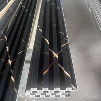 Paneles de Rejilla PS, Rejilla de Fibra de Bambú y Madera, Tableros de Rejilla, Revestimiento de Paredes Decorativo