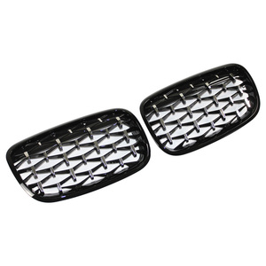 Rejilla delantera de riñón doble para BMW, estilo Diamante, modelos E70, E71, X5 y X6, años 2006 a 2013 - Product Image 2