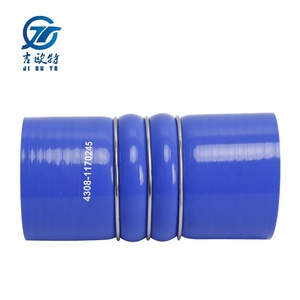 КАМАЗ шланг OE 4308-1170245 силиконовый резиновый шланг - Product Image 1