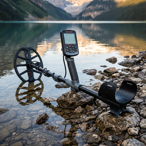 Détecteur de métaux entièrement étanche FROGMAN B75 13kHz, détecteur d'or souterrain, technologie DST, IP68, bobine de 25 cm pour batterie de 4000 mAh - Product Image 2